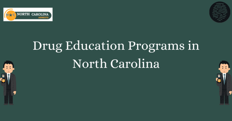 Drug Education Programs in North Carolina 1